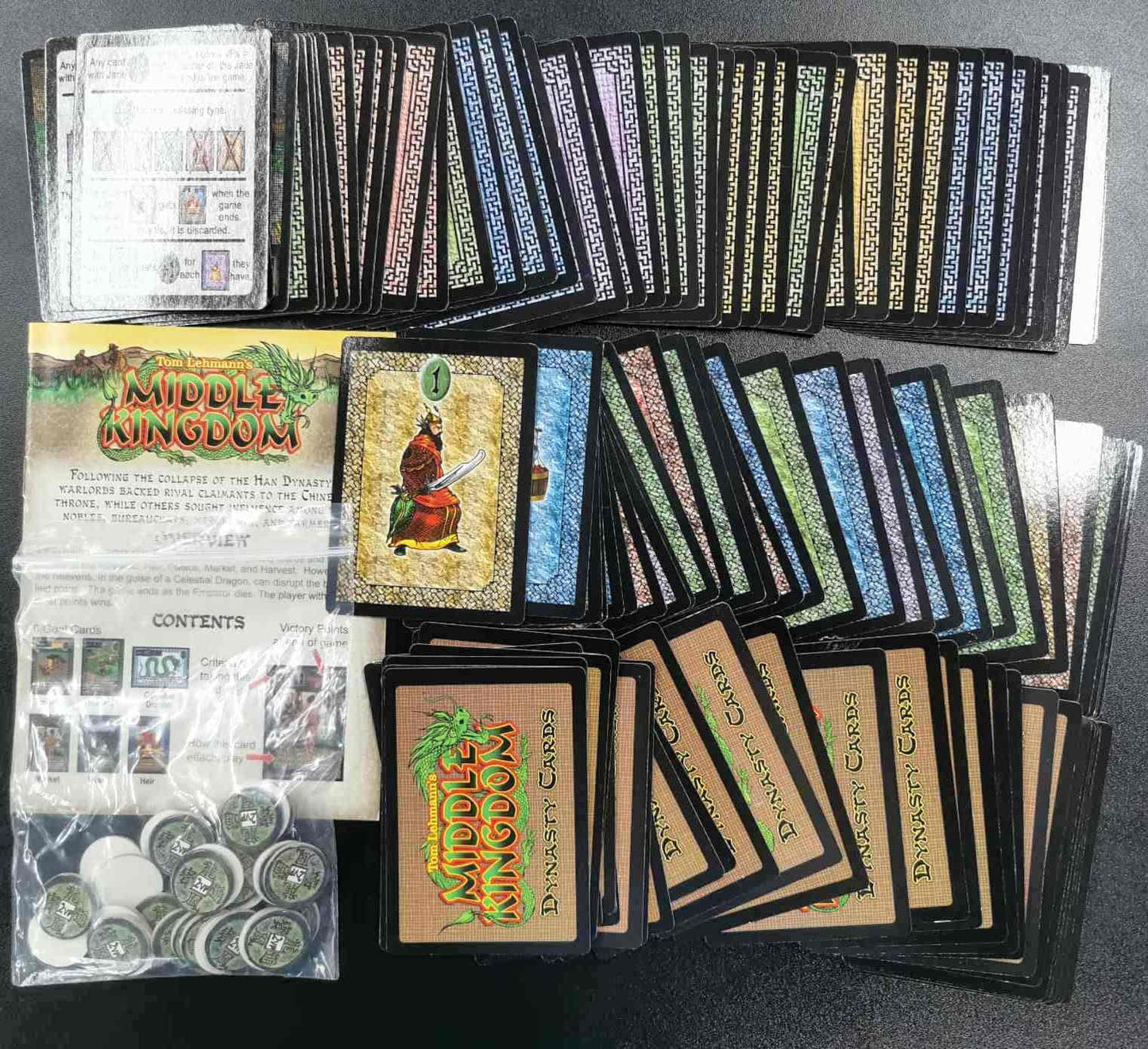 Tom Lehmann's Middle Kingdom - Board Game #6WL