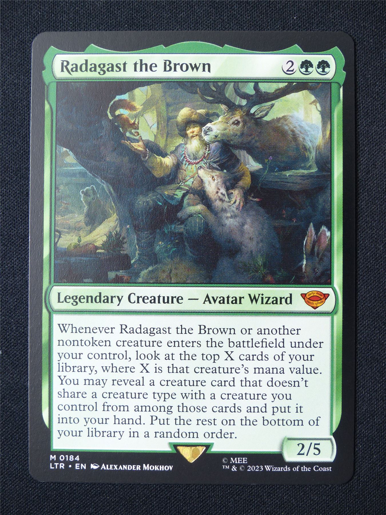 Radagast the Brown - LTR - Mtg Card #3EE