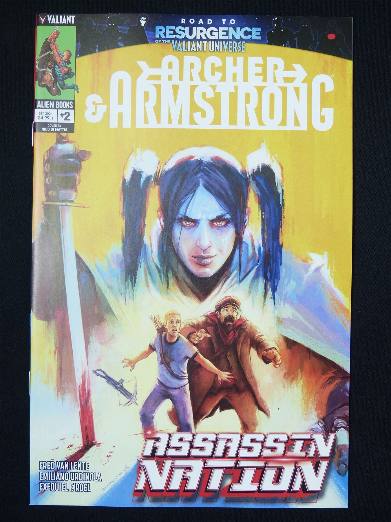 ARCHER & Armstrong: Assassin Nation #2 - Sep 2024 Valiant Comic #1T7