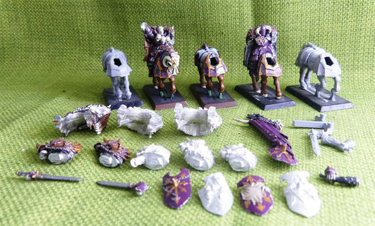 Metal Classic Warriors of Chaos Knights - Warhammer AoS 40k #CJ
