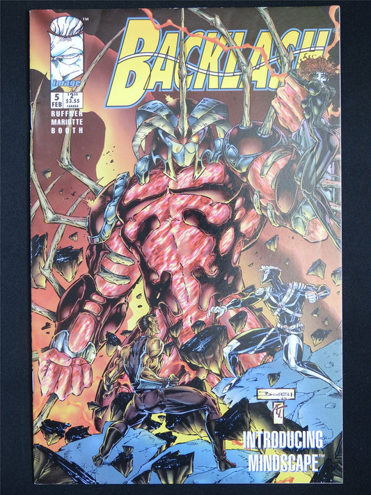 BACKLASH #5 - Image Comic #3RB