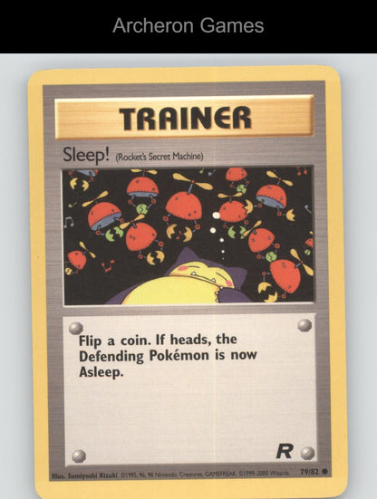 Pokemon Card Sleep! TR 79/82 C Team Rocket Unlimited