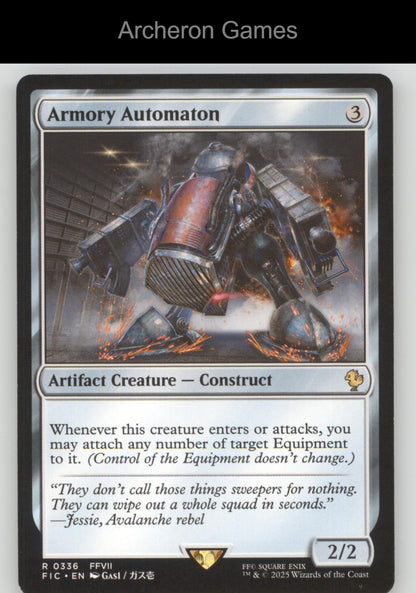 Armory Automaton 336 R MTG Card Commander: FINAL FANTASY
