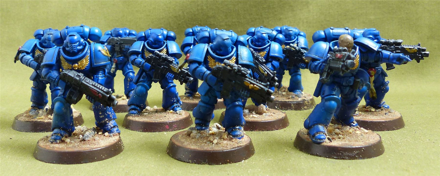 Intercessor Squad painted - Space Marines - Warhammer 40K #6UG