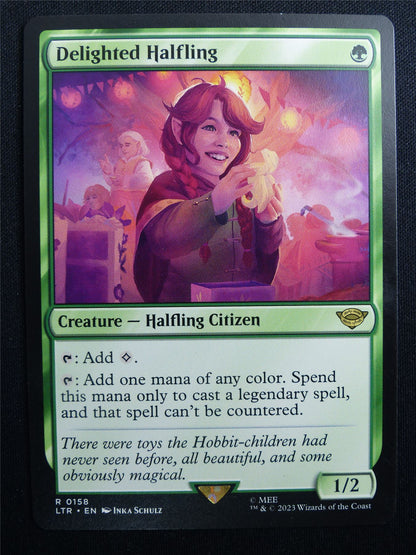 Delighted Halfling - LTR - Mtg Card #3FI