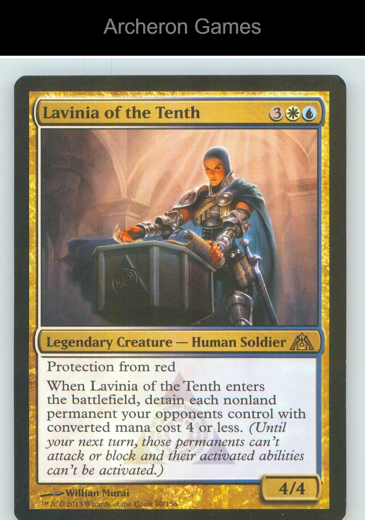 Lavinia of the Tenth DGM 80 R MTG Card NM/EX+
