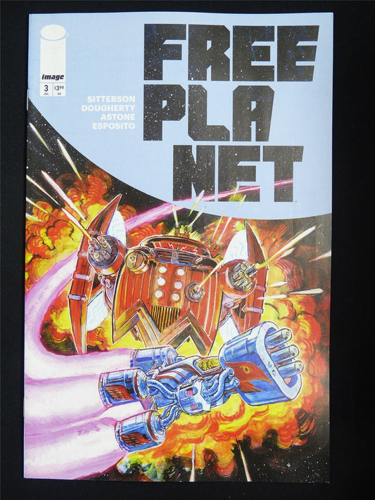 FREE Planet #3 - Jul 2025 Image Comic #1XL