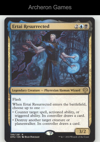 Ertai Resurrected 199 R MTG Card Promo Pack: Dominaria United