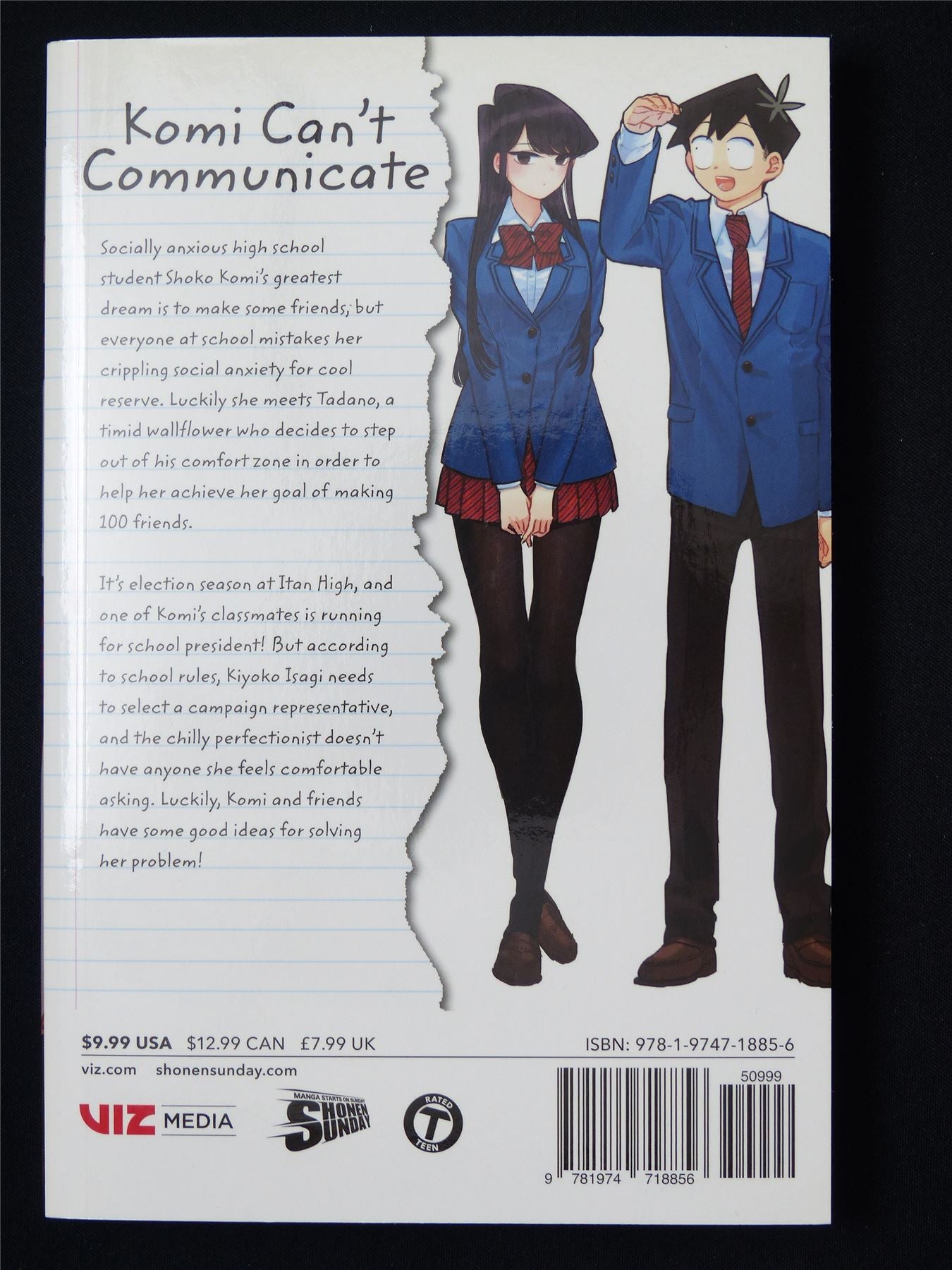 Komi Can't Communicate Volume 15 - Viz Media Manga #518