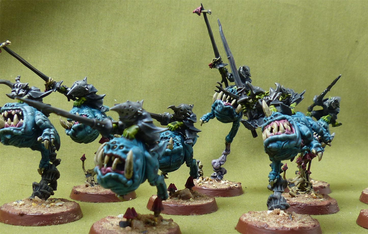 Squig Hoppers painted - Gloomspite Gitz - Warhammer AoS #2XI