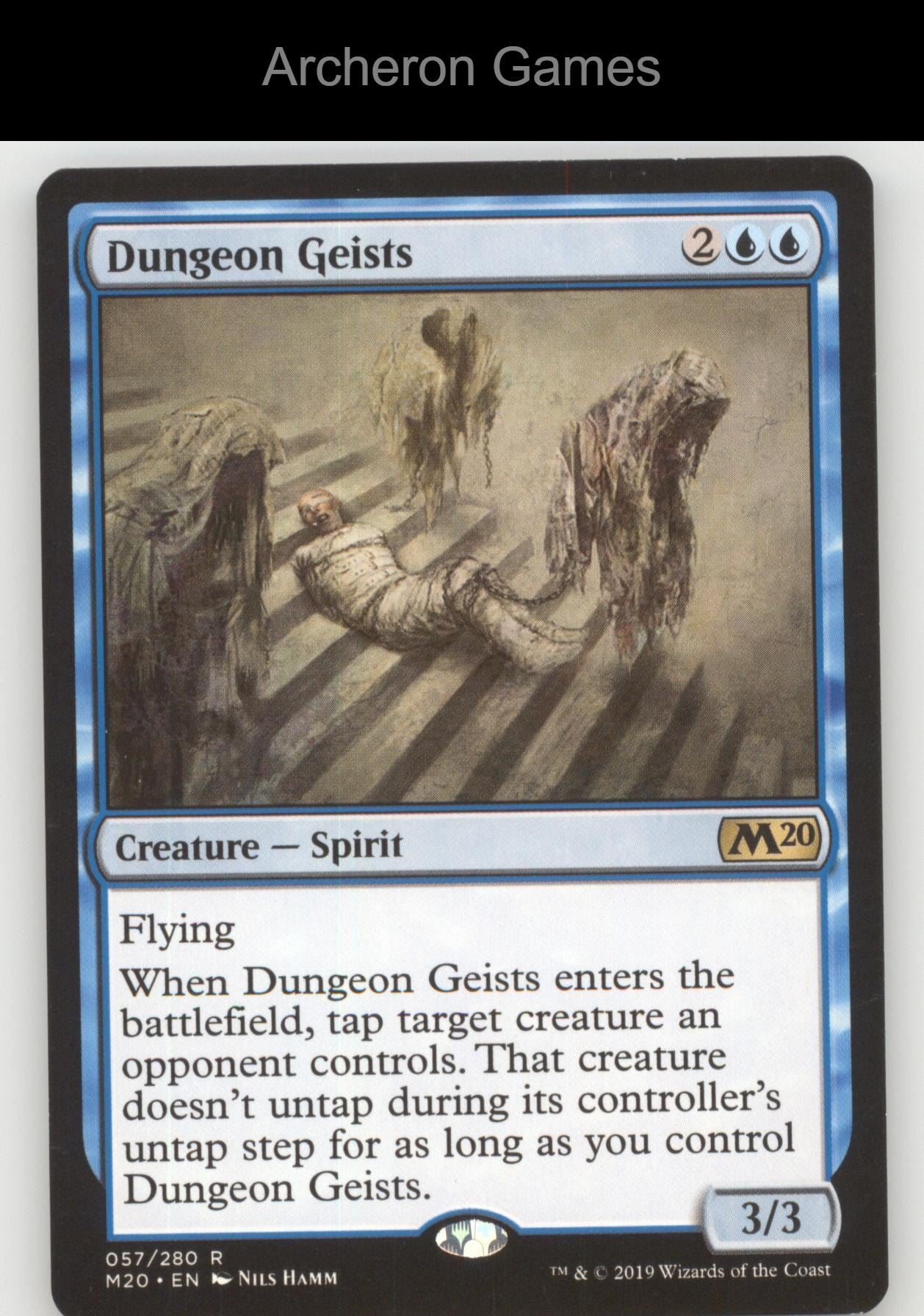 Dungeon Geists 57 R MTG Card Promo Pack: Core Set 2020
