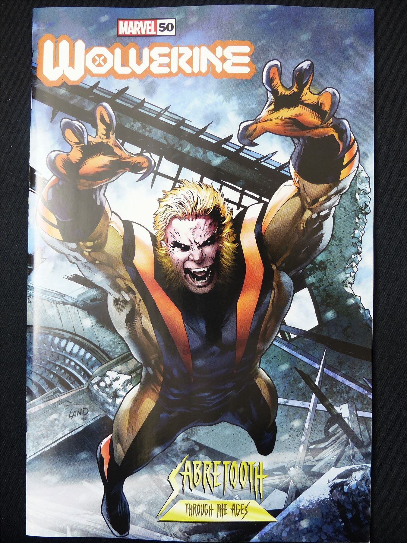 WOLVERINE #50 Sabretooth War Finale Through the Ages Variant - Jul 2024 Marvel Comic #OW