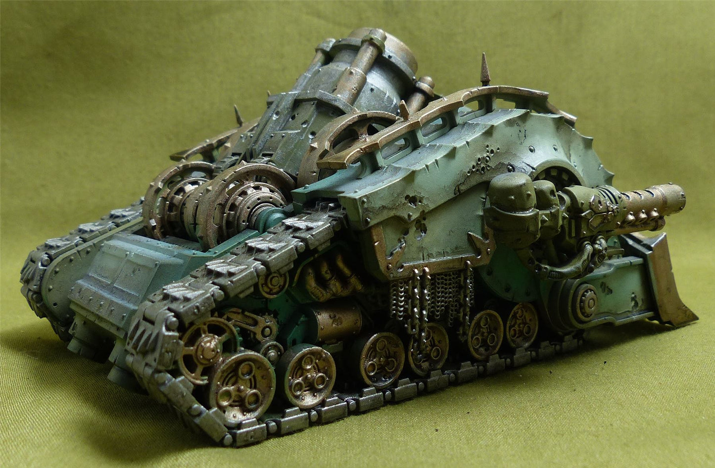 Plagueburst Crawler painted - Death Guard - Warhammer 40K #42R