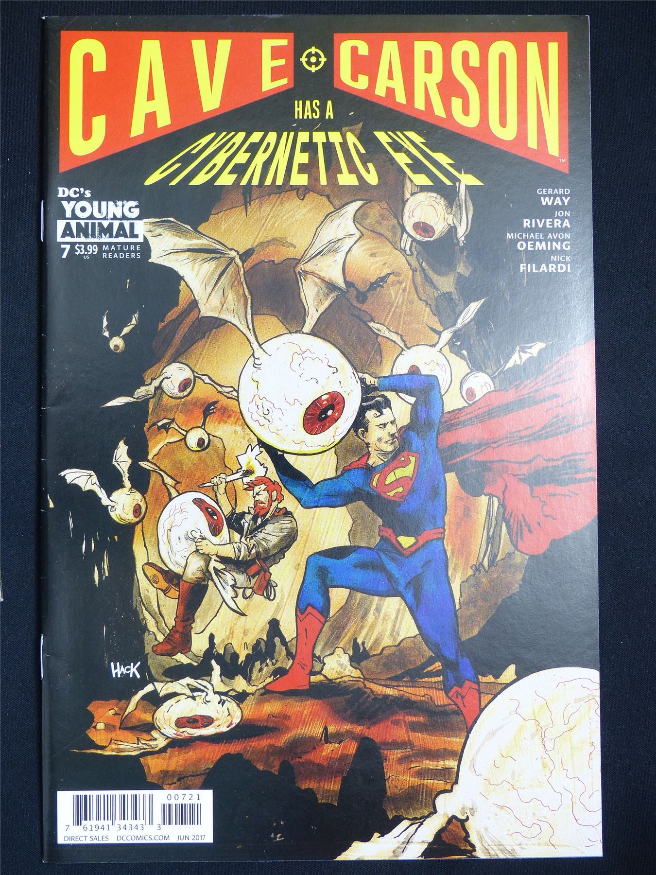 CAVE Carson Has a Cybernetic Eye #7 - Image Comic #AK