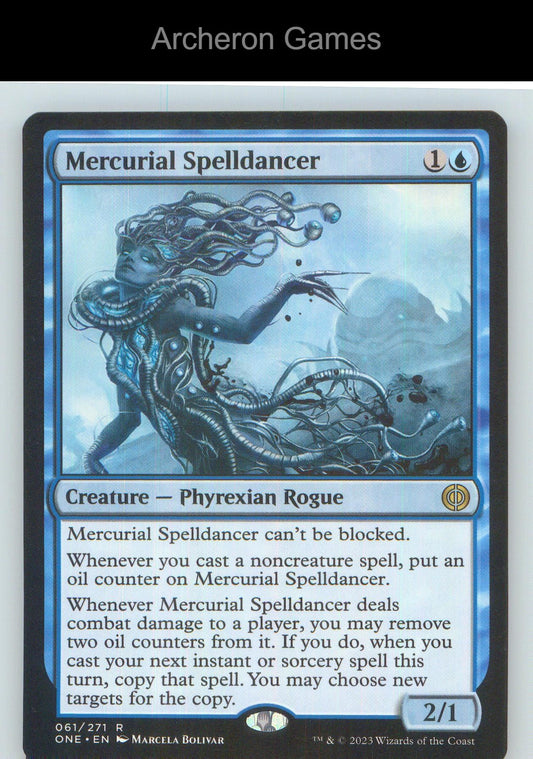 Mercurial Spelldancer ONE 61 R MTG Card NM/EX+