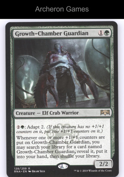 Growth-Chamber Guardian 128 R MTG Card Promo Pack: Throne of Eldraine
