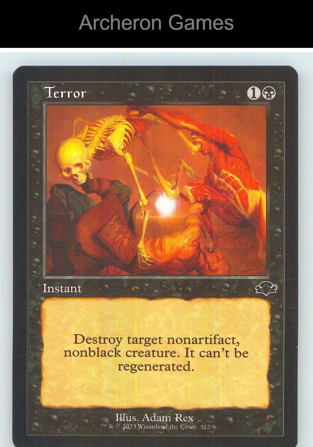 Terror (Retro Frame) DMR 312 C MTG Card NM/EX+