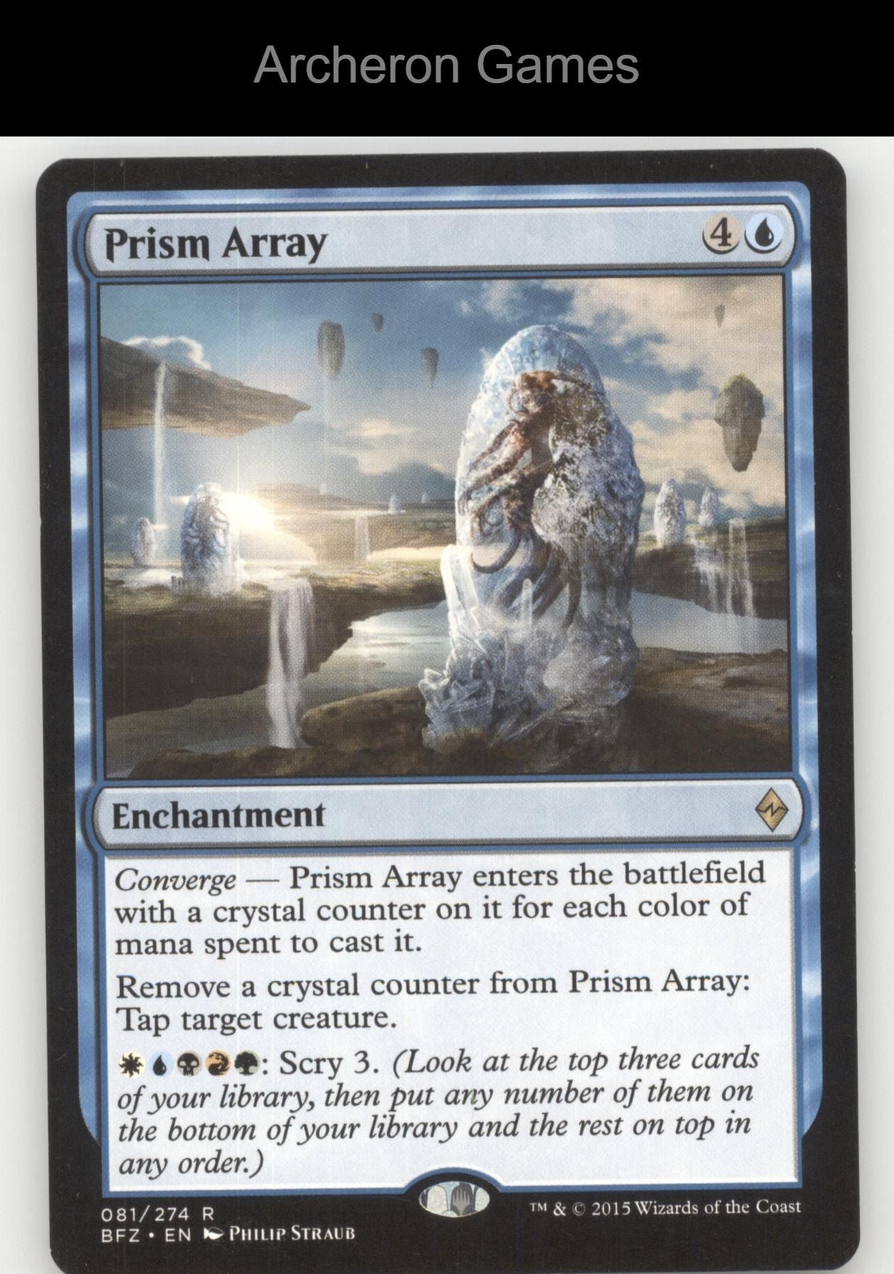 Prism Array 81 R MTG Card Battle for Zendikar
