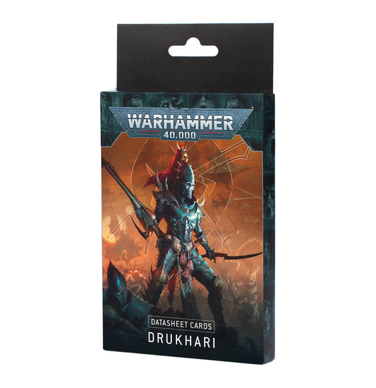 Data Sheet Cards - Drukhari - Warhammer 40K Available 11/10/2025