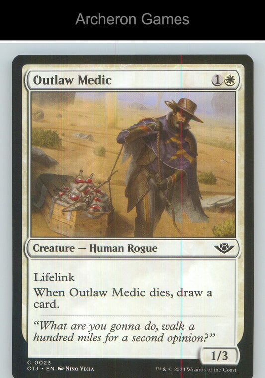 Outlaw Medic OTJ 23 C MTG Card NM/EX+