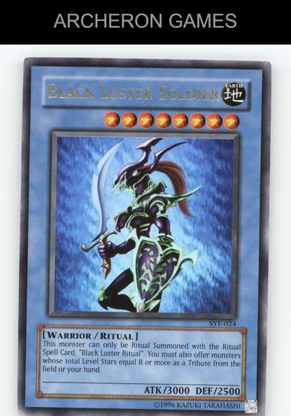 Black Luster Soldier Ultra Rare YUGIOH Card