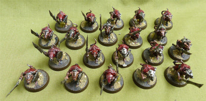 Clanrats painted - Skaven - Warhammer AoS #16K