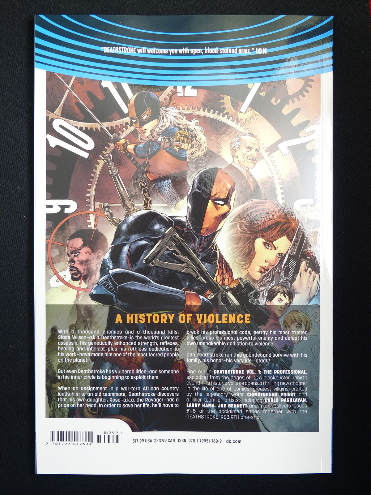 DEATHSTROKE vol 1: The Professional - DC Graphic Hardback - Sep 2026 Image Comic #4DX