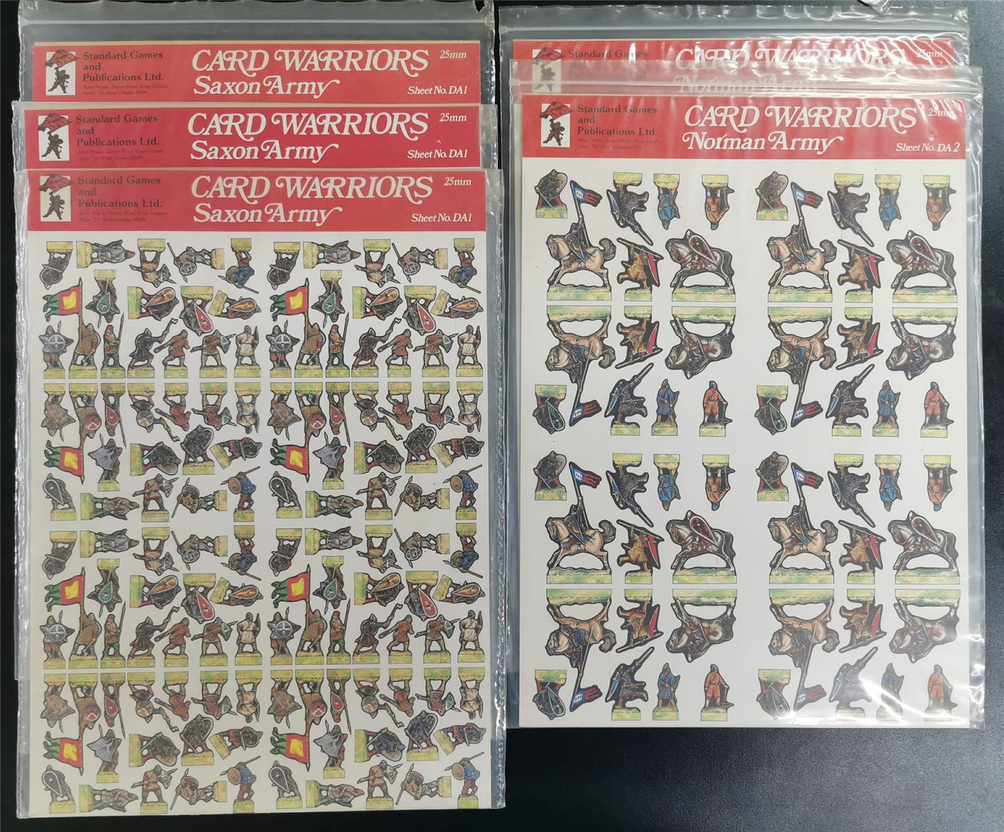Vintage Card Warriors multi-collection OOP Classic series #QZ