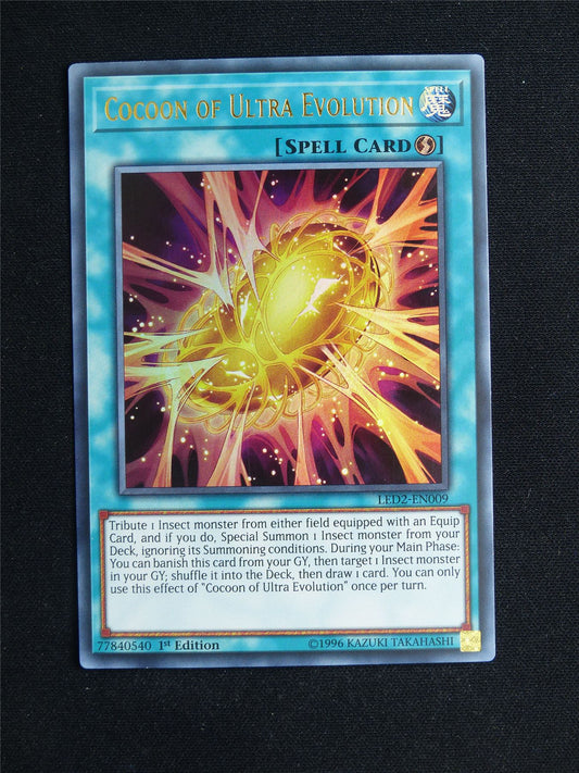 Cocoon of Ultra Evolution LED2 Ultra Rare - 1st ed Yugioh Card #22S