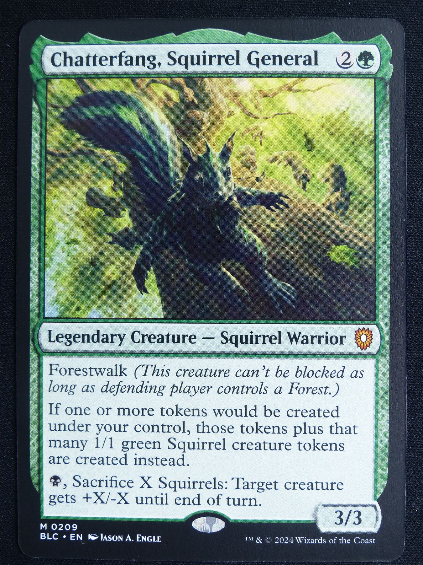 Chatterfang Squirrel General - BLC - Mtg Card #4P7