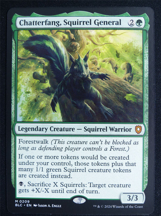 Chatterfang Squirrel General - BLC - Mtg Card #4P7