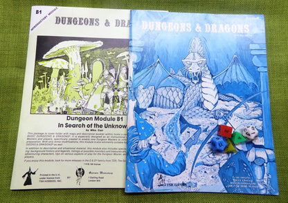 Games Workshop Basic Set 1011 Dungeons & Dragons Box Set #5X