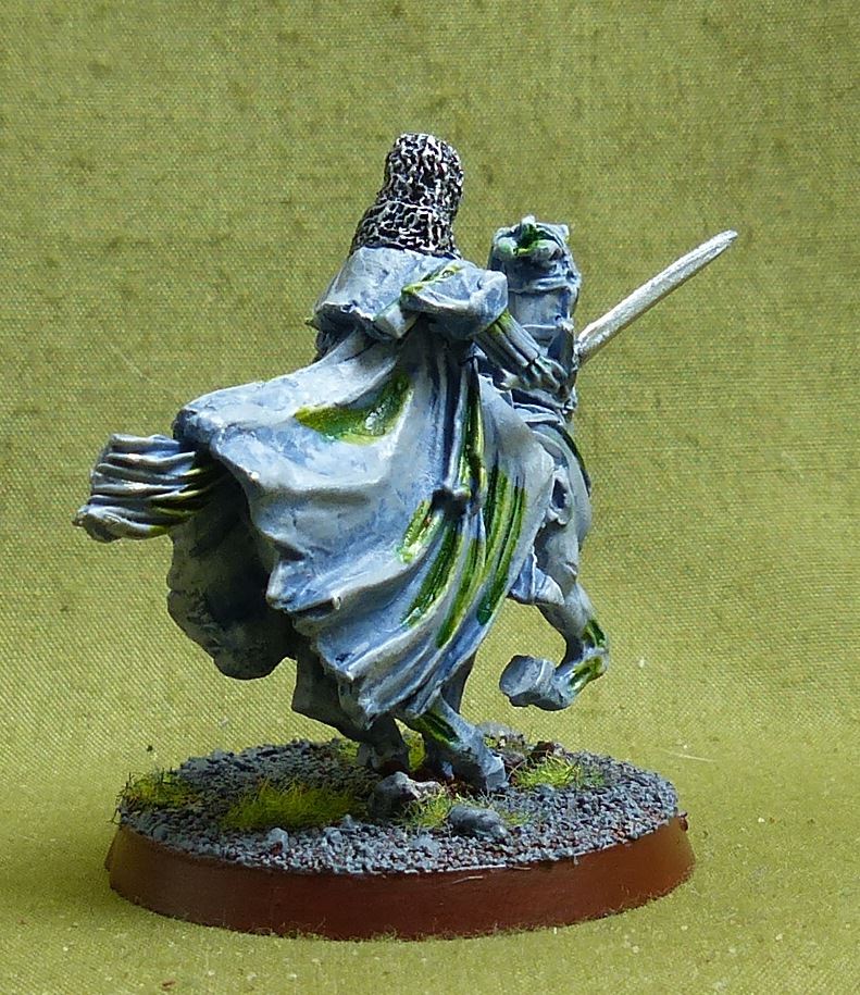 Classic Metal Rider of the Dead painted OOP - Warhammer Middle-Earth #2E0