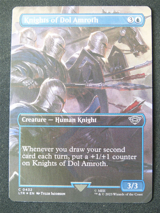 Knights of Dol Amroth Borderless Foil - LTR - Mtg Card #16J