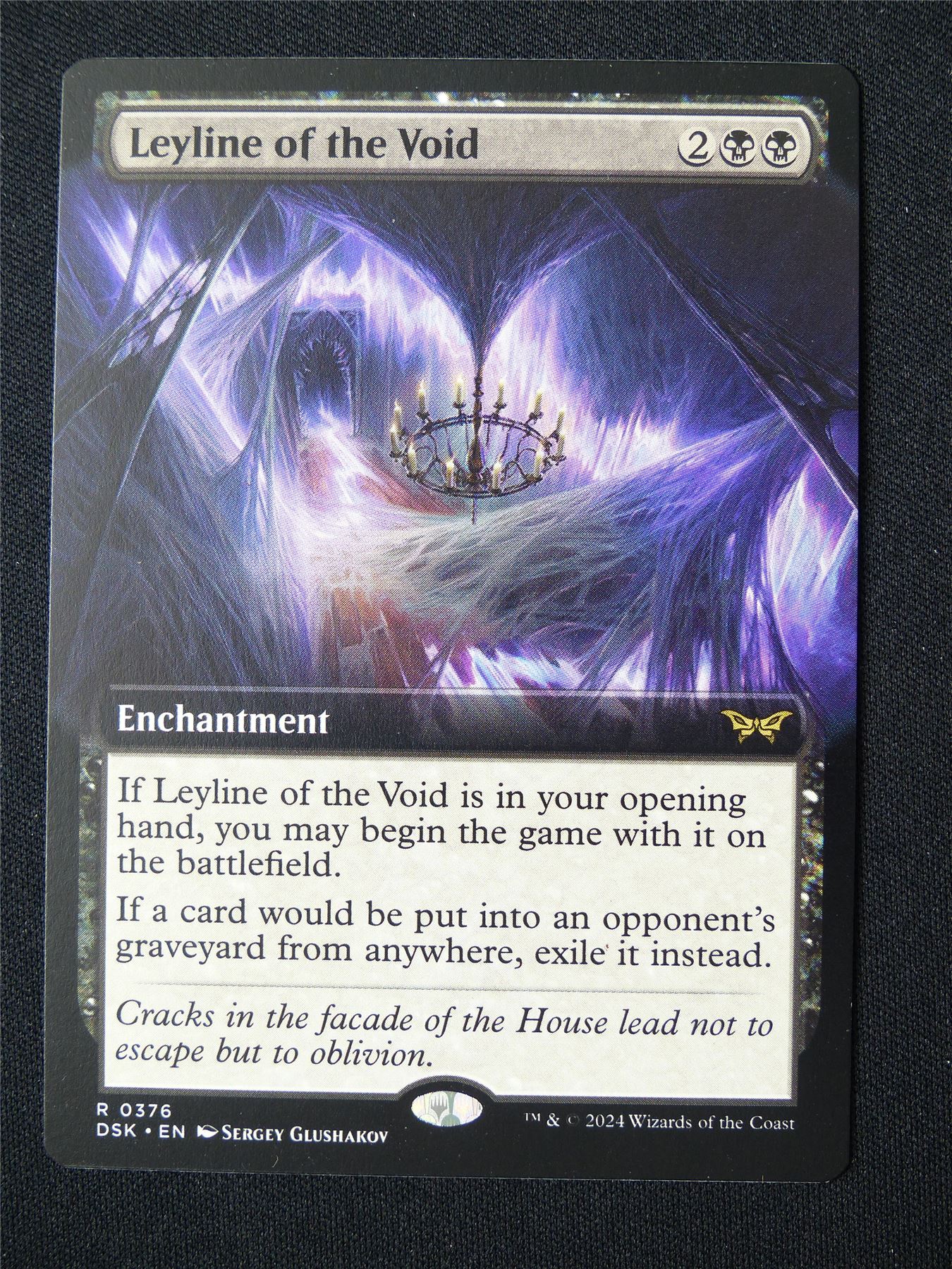 Leyline of the Void Extended Art - DSK - Mtg Card #4RH