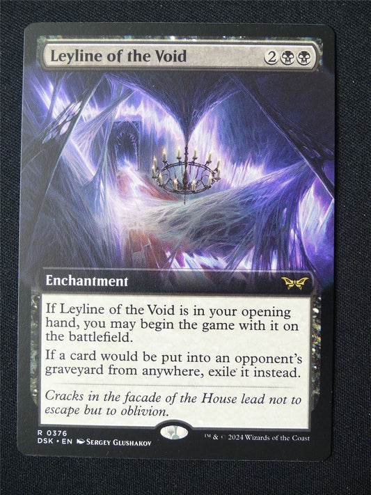 Leyline of the Void Extended Art - DSK - Mtg Card #4RH