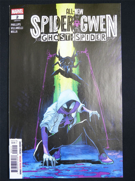 All-New SPIDER-GWEN: Ghost-Spider #2 - Nov 2025 Marvel Comic #4FF