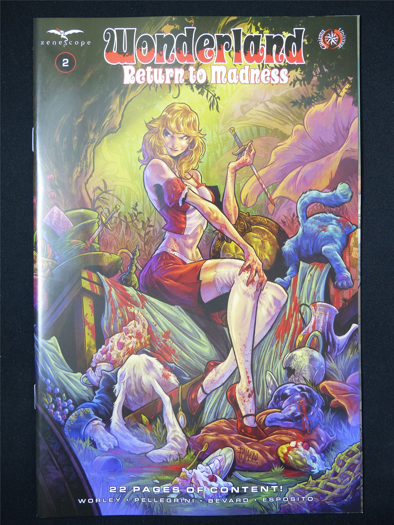 WONDERLAND Return to Madness #2 Cvr A - B&B Aug 2024 Zenescope Comic #N