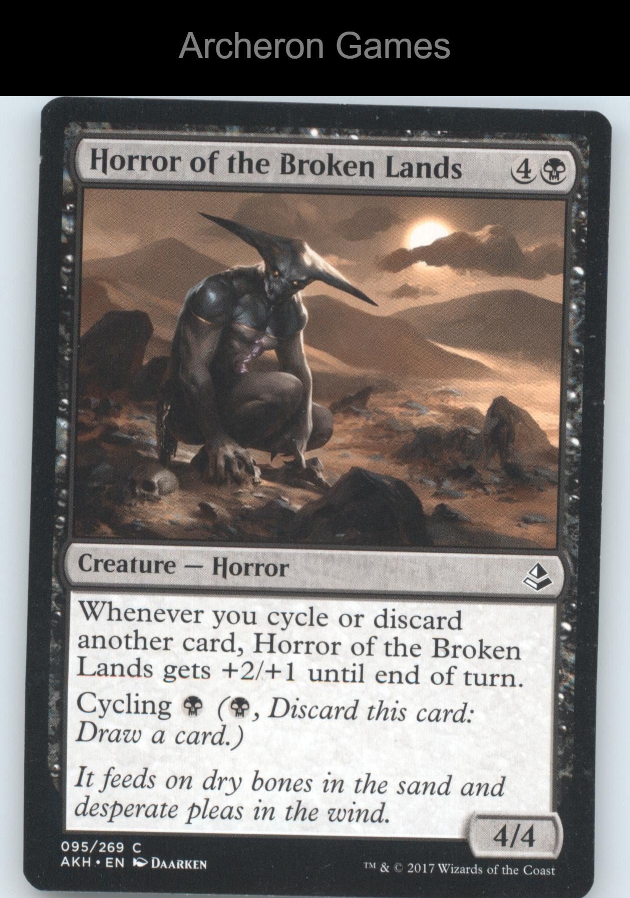 Horror of the Broken Lands 95 C MTG Card Amonkhet