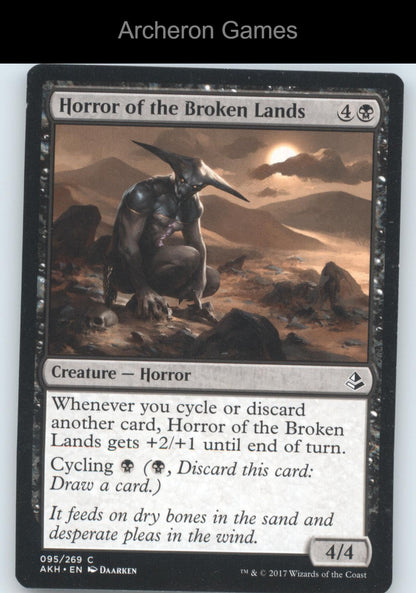 Horror of the Broken Lands 95 C MTG Card Amonkhet