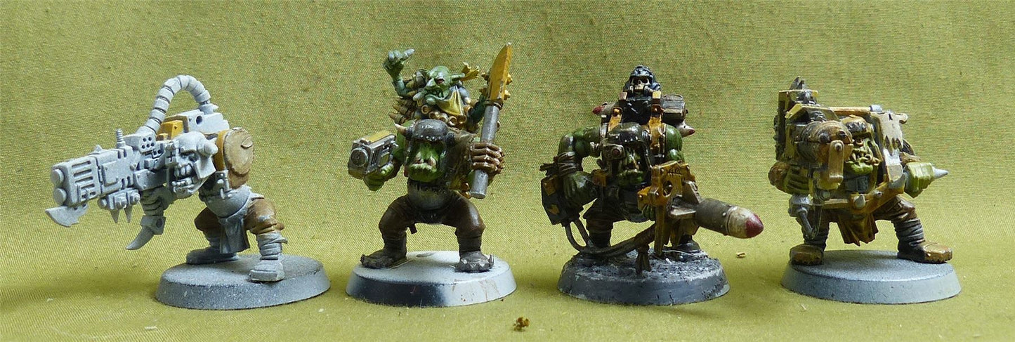 Miscellaneous Orks set of 4 - Orks - Warhammer 40K #1V