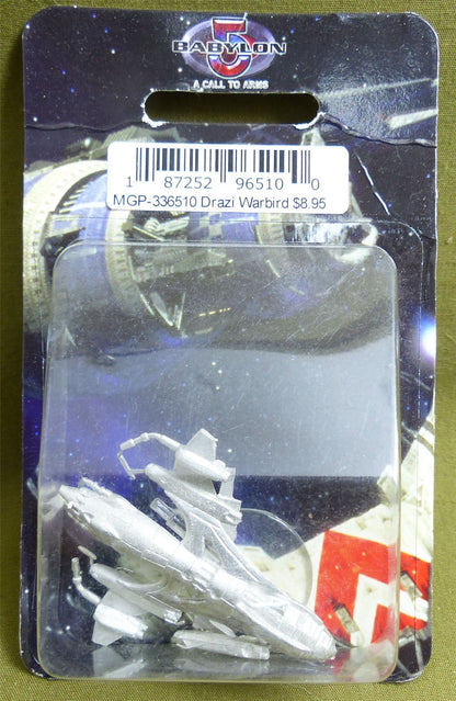 Classic Metal Drazi Warbird Blister - Babylon 5: Call to Arms Miniatures #2LM