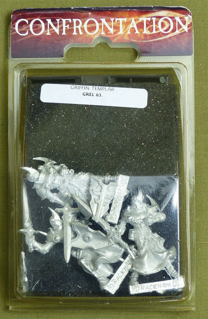 Confrontation: Griffin Templar Blister - Rackham Metal Minis OOP #25O