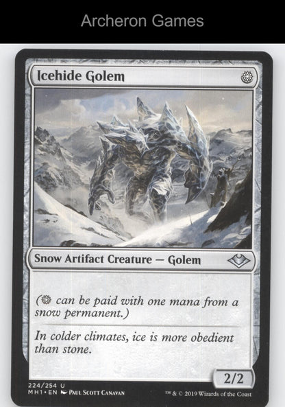 Icehide Golem 224 UC MTG Card Modern Horizons