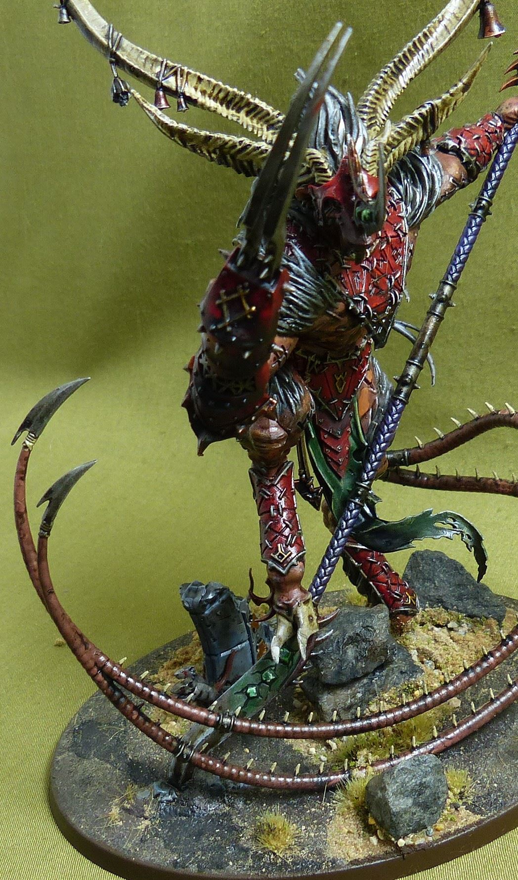 Verminlord Warbringer painted - Skaven - Warhammer AoS #16B