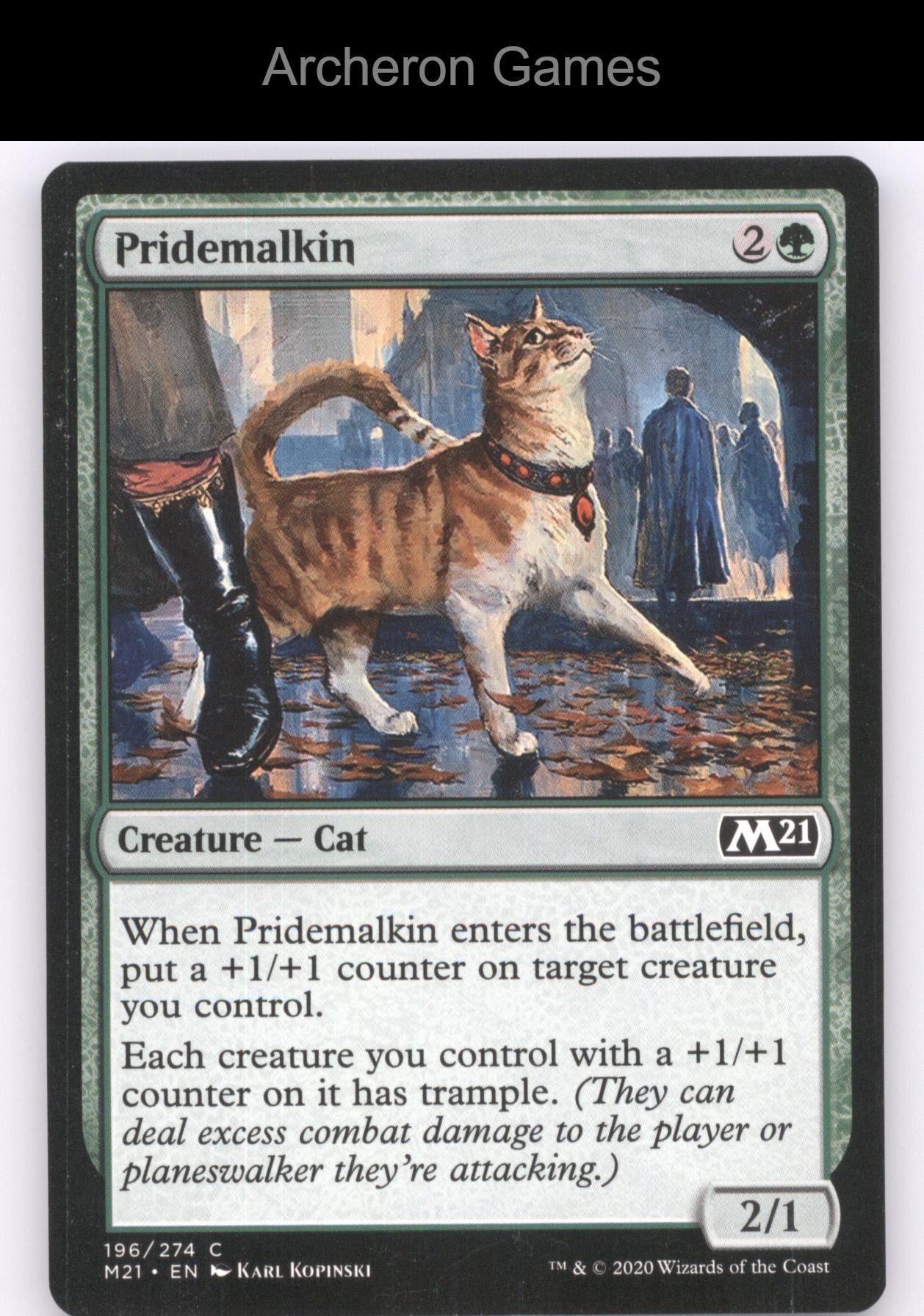 Pridemalkin 196 C MTG Card Core Set 2021