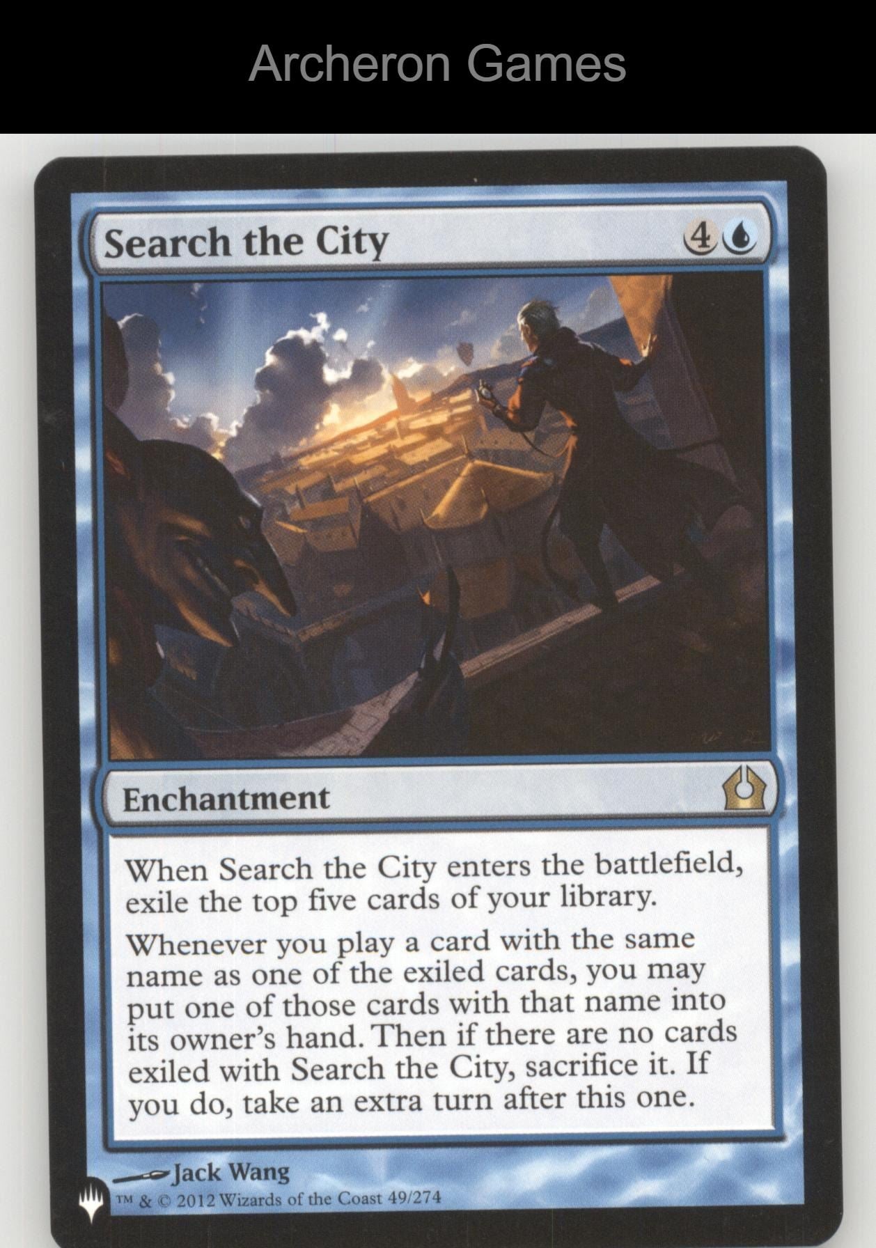 Search the City 49 R MTG Card Return to Ravnica