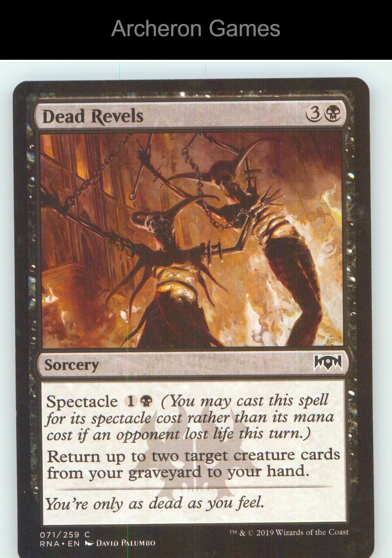 Dead Revels RNA 71 C MTG Card NM/EX+