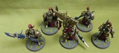 Custodian Wardens Vexilus Praetor painted - Adeptus Costudes - Warhammer 40K #1YI