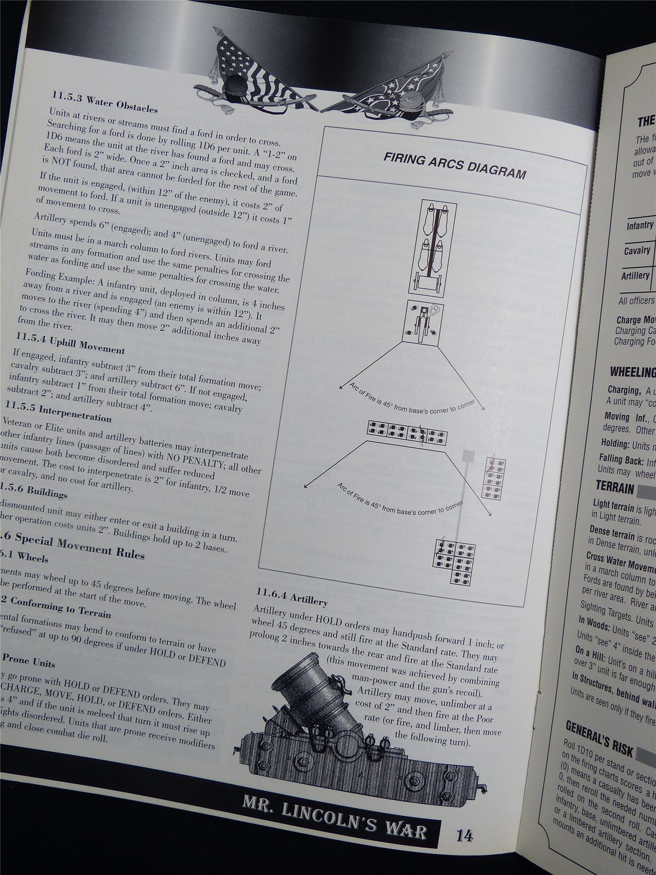 Mr Lincoln's War: Regimental Combat in the American Civil War - Miniatures Rulebooklet #2SE